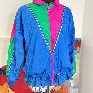 Colorful Windbreaker Jacket